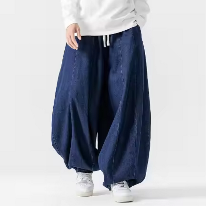 Men's Large Retro Loose  Pants