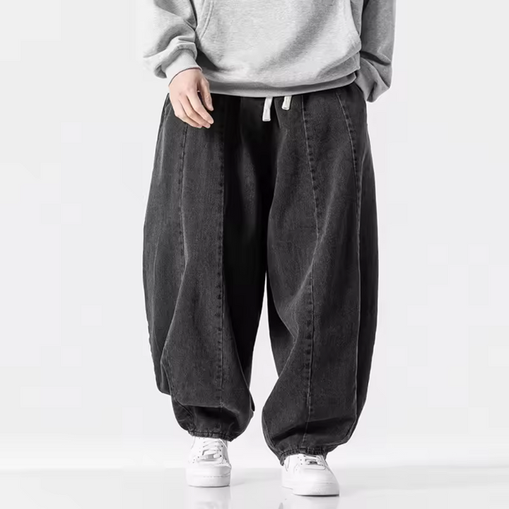 Men's Large Retro Loose  Pants