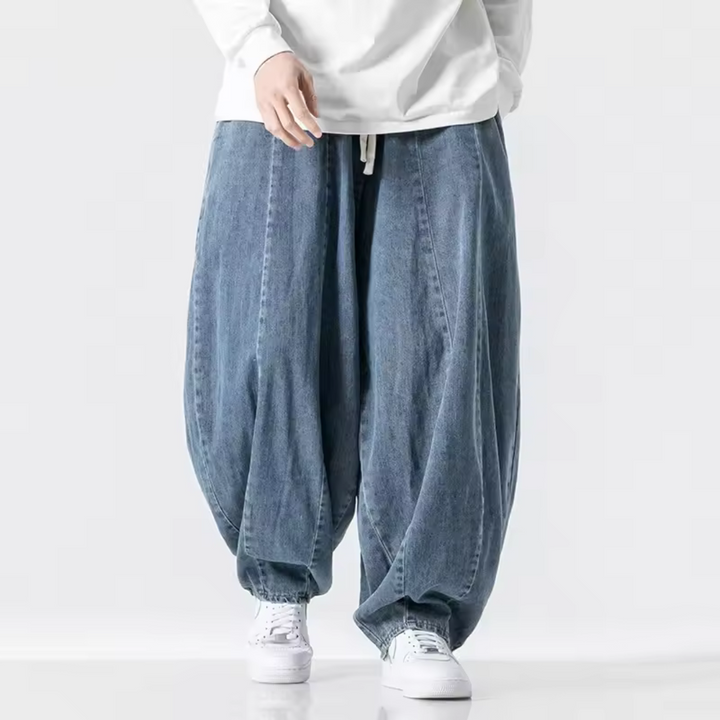 Men's Large Retro Loose  Pants