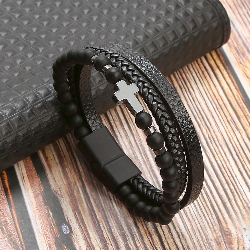 Christian Cross Bracelet Mojo